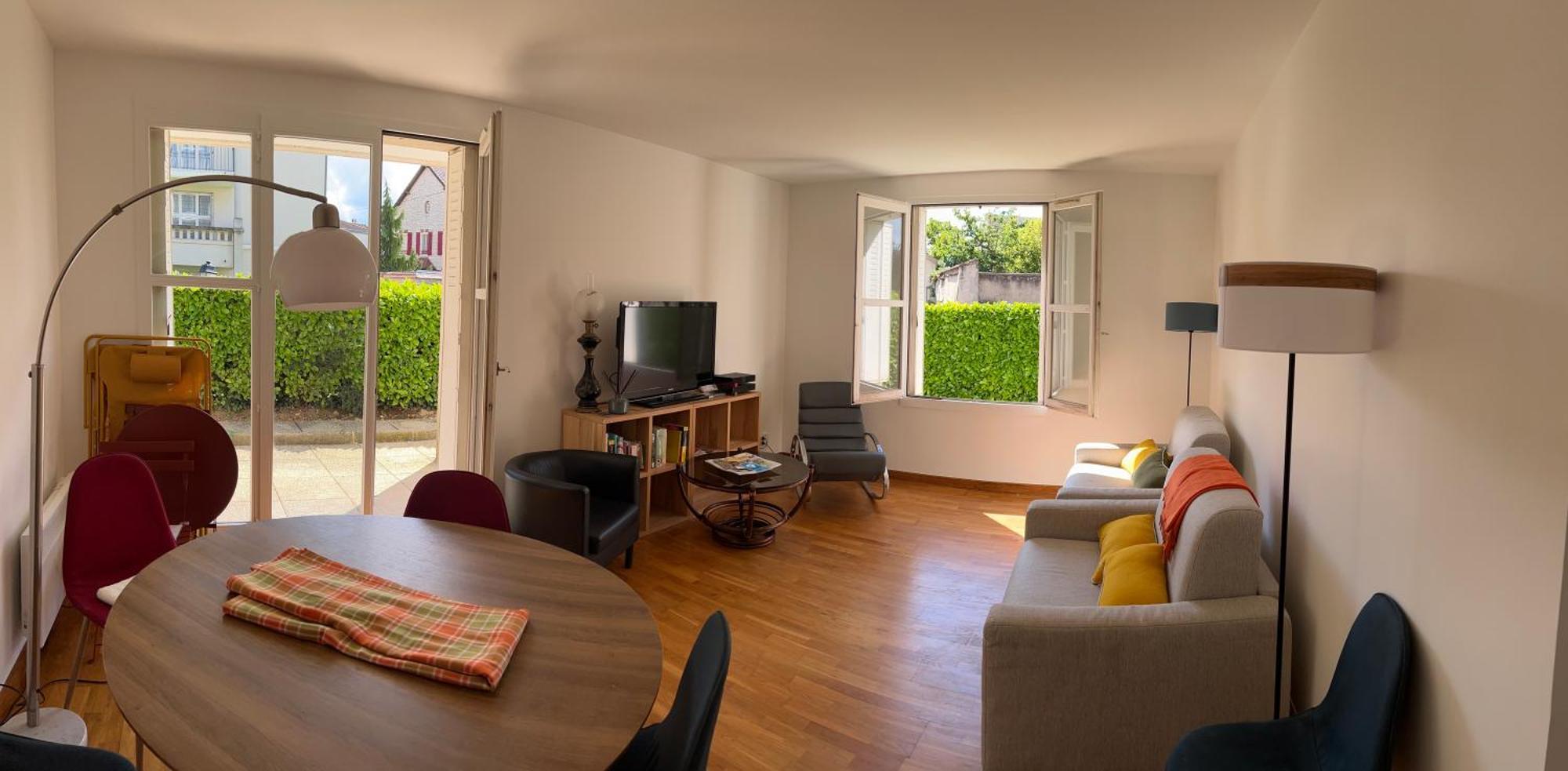 Appartement Standing Avec Jardin, 4 Personnes, Strategiquement Situe Mantes-la-Jolie Zewnętrze zdjęcie
