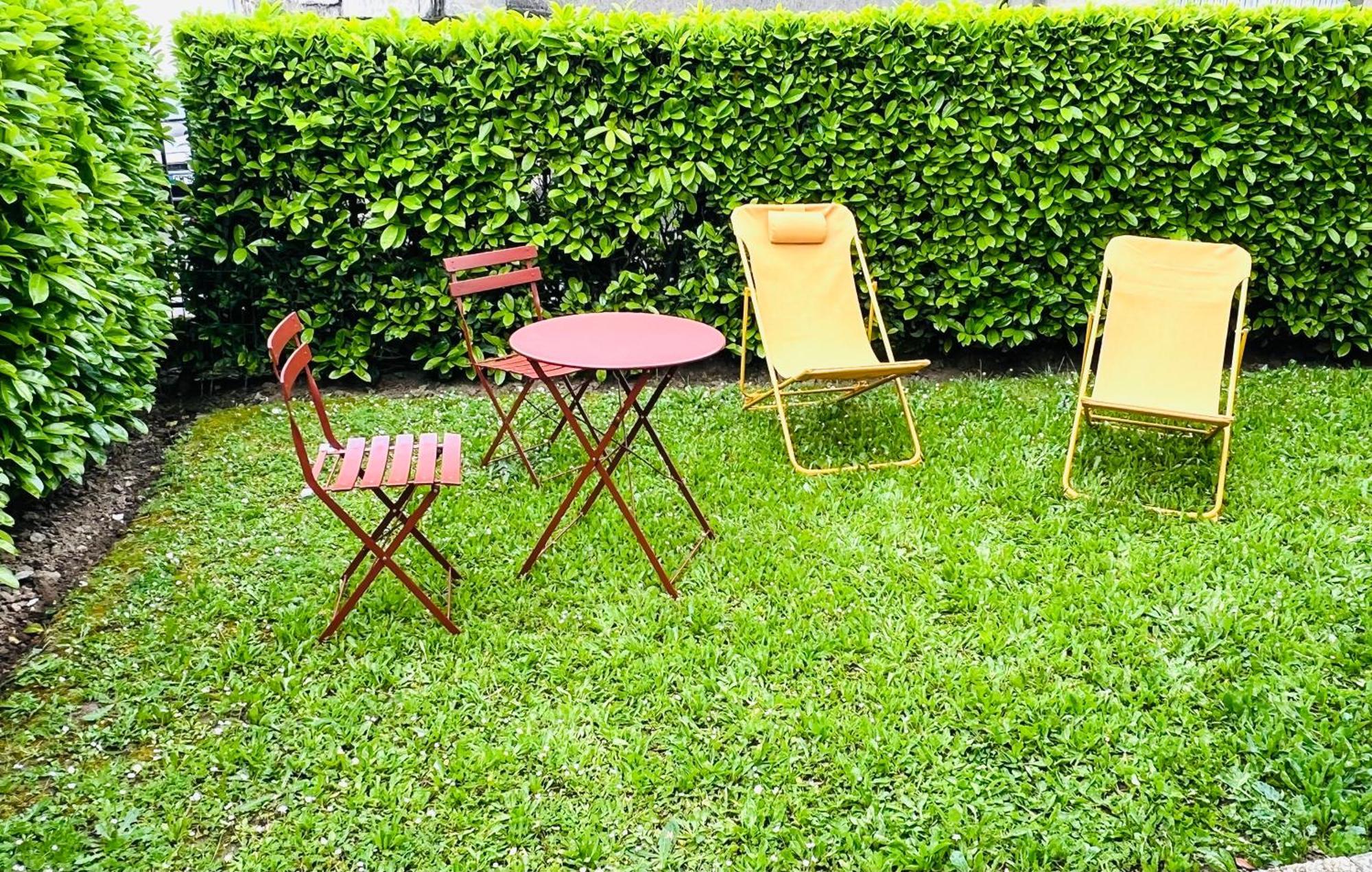 Appartement Standing Avec Jardin, 4 Personnes, Strategiquement Situe Mantes-la-Jolie Zewnętrze zdjęcie